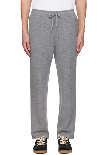 Solid Homme Gray Drawstring Sweatpants