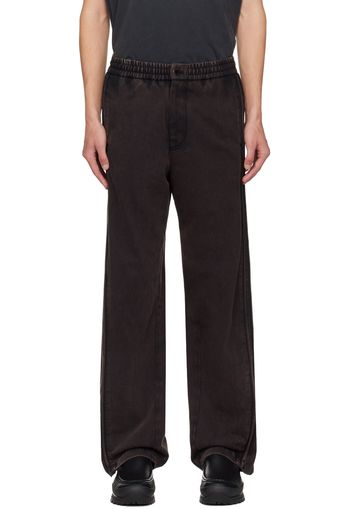 Solid Homme Black Faded Lounge Pants