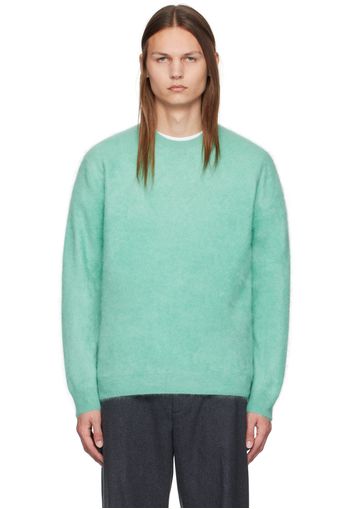 Solid Homme Green Crewneck Sweater