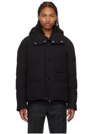 Solid Homme Black Lightweight Down Jacket