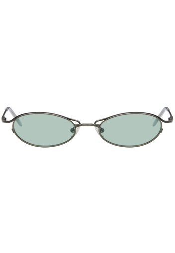 Song for the Mute SSENSE Exclusive Gunmetal Ant Sunglasses