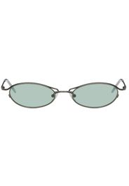 Song for the Mute SSENSE Exclusive Gunmetal Ant Sunglasses