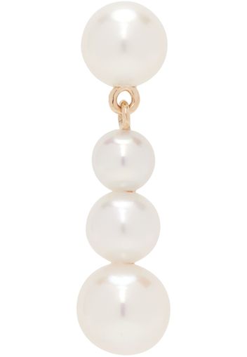 Sophie Bille Brahe White Carolina Single Earring