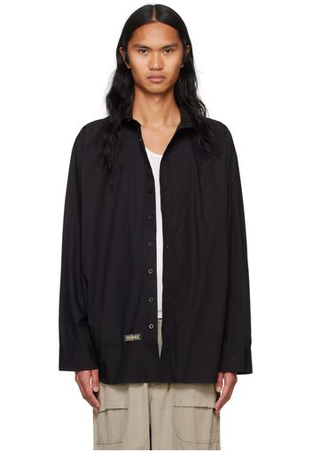 SPENCER BADU Black Layered Shirt