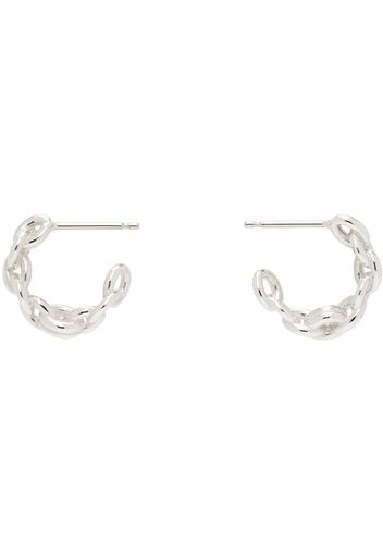 Spinelli Kilcollin Silver 9mm Fused Serpens Earrings