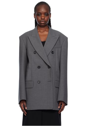 Sportmax Gray Fabia Blazer