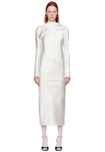 Sportmax White Abazia Maxi Dress