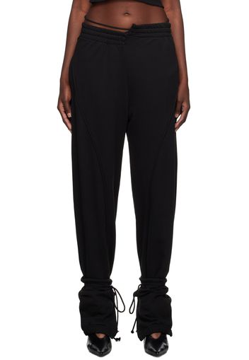 SRVC Black Service Lounge Pants