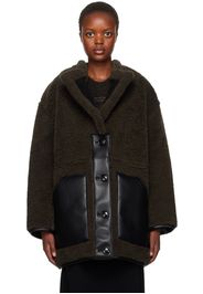 Stand Studio Brown Tory Faux-Shearling Jacket