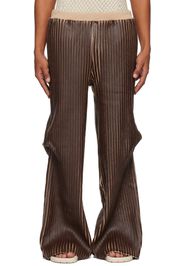 Stanley Raffington SSENSE Exclusive Brown Trousers