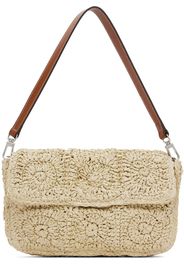 Staud Beige Timmy Crochet Bag