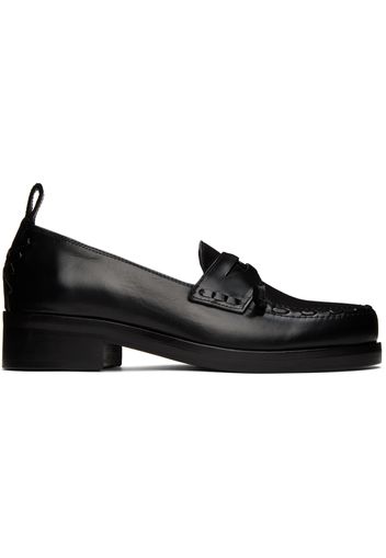 Stefan Cooke, Stefan Cooke Black Leather Loafers | Catalove