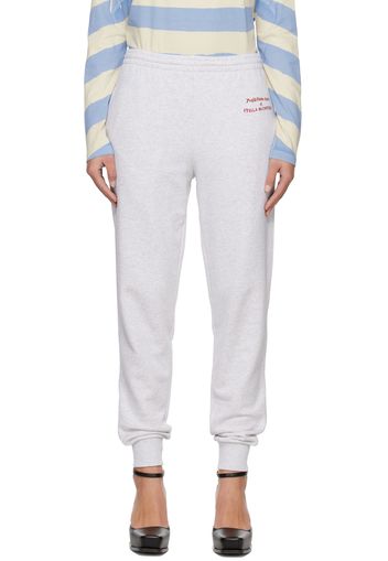 Stella McCartney Gray Bunny Lounge Pants