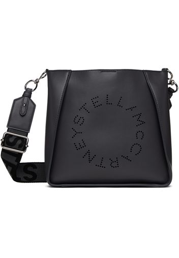 Stella McCartney Gray Logo Shoulder Bag