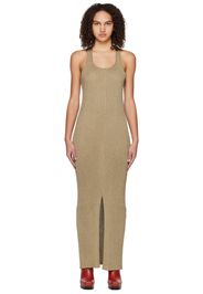 Stella McCartney Gold Sparkle Maxi Dress