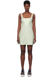 Stella McCartney Green Boning Minidress