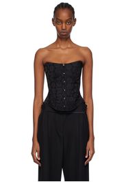 Stella McCartney Black Daisy Corset