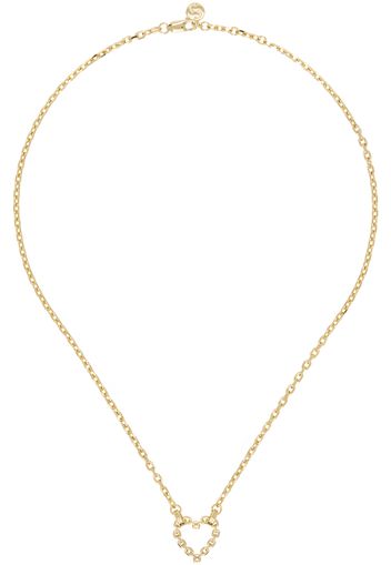 Stolen Girlfriends Club Gold Chain Heart Necklace