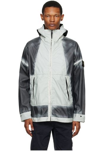 Stone Island Gray Mussola Gommata Jacket