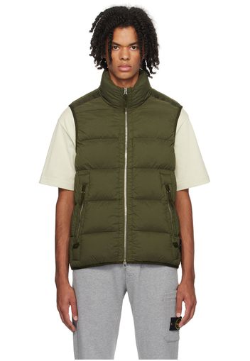 Stone Island Green Seamless Tunnel Down Vest