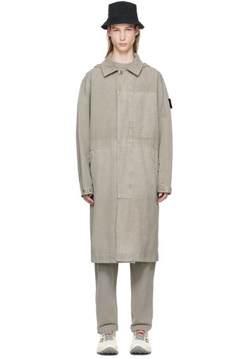 Stone Island Gray Patch Coat