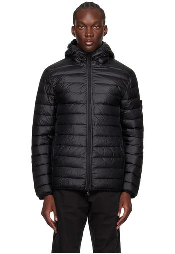 Stone Island Black Patch Down Jacket