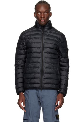 Stone Island Navy Patch Down Jacket