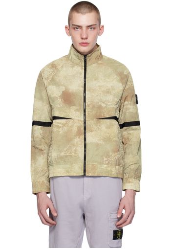 Stone Island Beige Patch Jacket