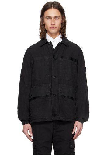 Stone Island Black Multi-Pocket Jacket