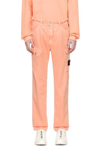 Stone Island Pink Patch Cargo Pants