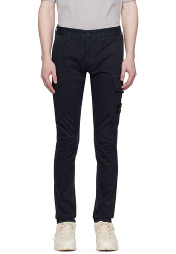 Stone Island Navy Patch Cargo Pants