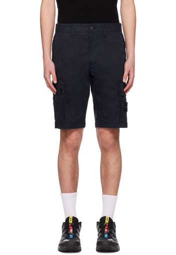 Stone Island Navy Patch Shorts