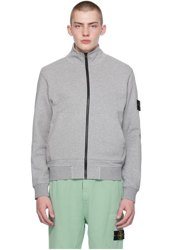 Stone Island Gray Patch Sweater