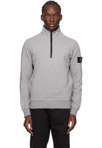 Stone Island Gray Patch Sweater