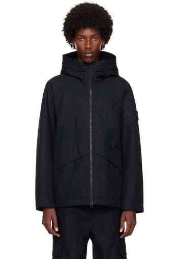 Stone Island Black Hooded Jacket