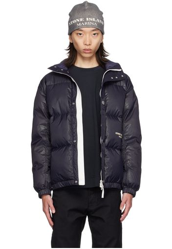 Stone Island Navy 'Marina' Down Puffer Jacket