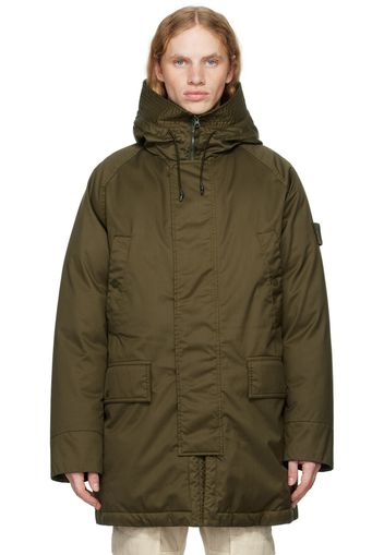 Stone Island Khaki Ghost Real Down Jacket