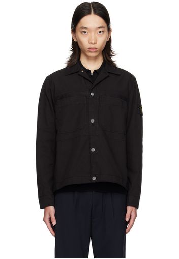 Stone Island Black Patch Overshirt