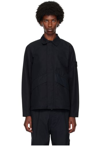 Stone Island Black Cotton Jacket