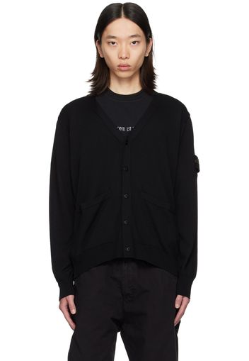 Stone Island Black Patch Cardigan