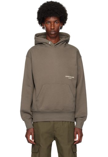 Stone Island Taupe 'Stone Island Marina' Hoodie