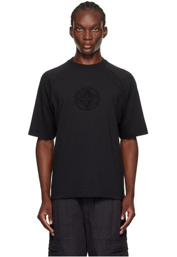 Stone Island Black Organic Cotton T-Shirt