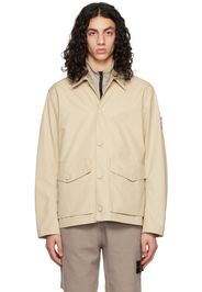 Stone Island Beige Monochromatic Jacket