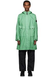 Stone Island Green Hooded Coat