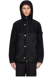 Stone Island Black Hooded Jacket