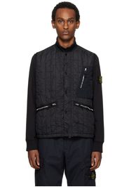 Stone Island Black Stella Vest