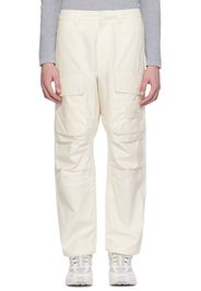 Stone Island Off-White Patch Cargo Pants