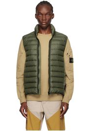 Stone Island Green Quilted Down Vest