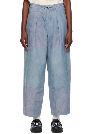 Story mfg. Blue Lush Trousers