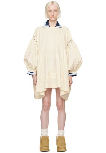 Story mfg. Off-White Mon Minidress